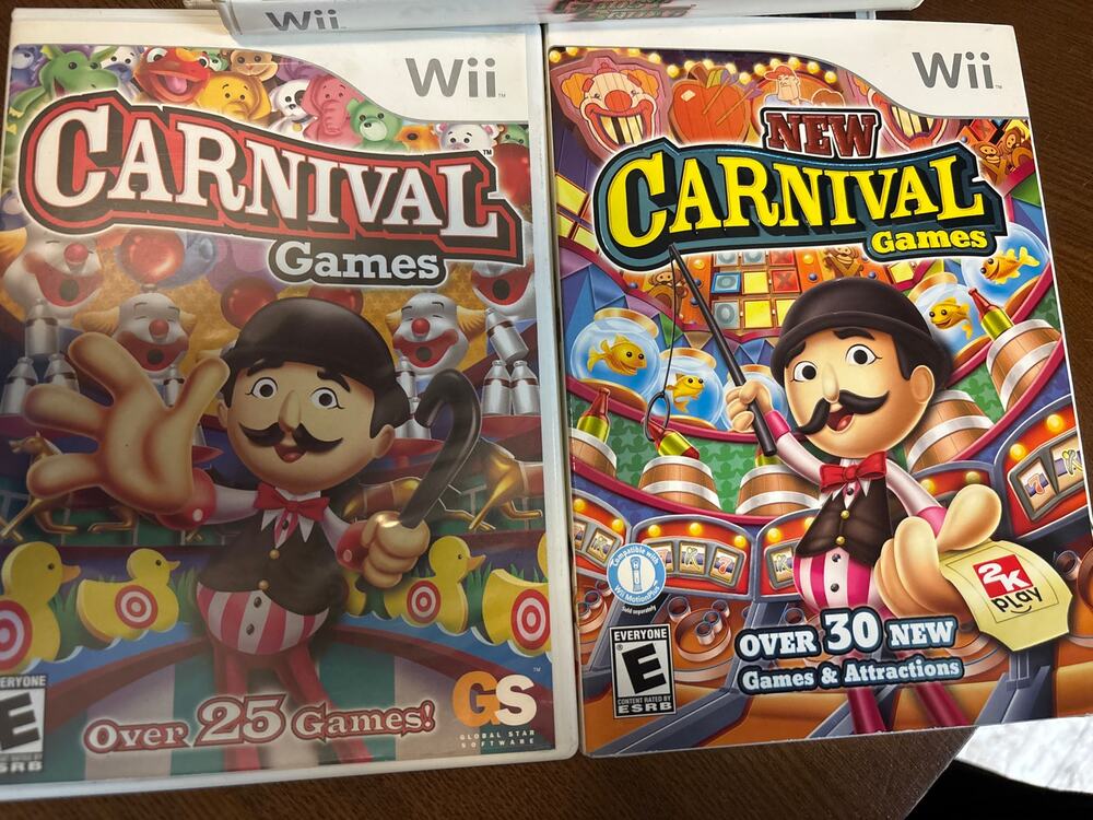 Wii New Carnival Games and Carnival Games